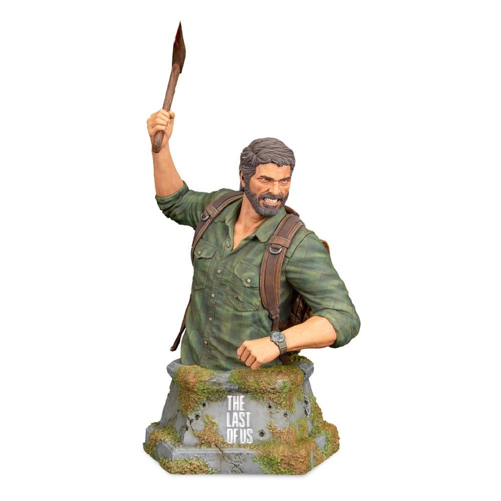The Last of Us Bust Joel with Hatchet 22 cm     