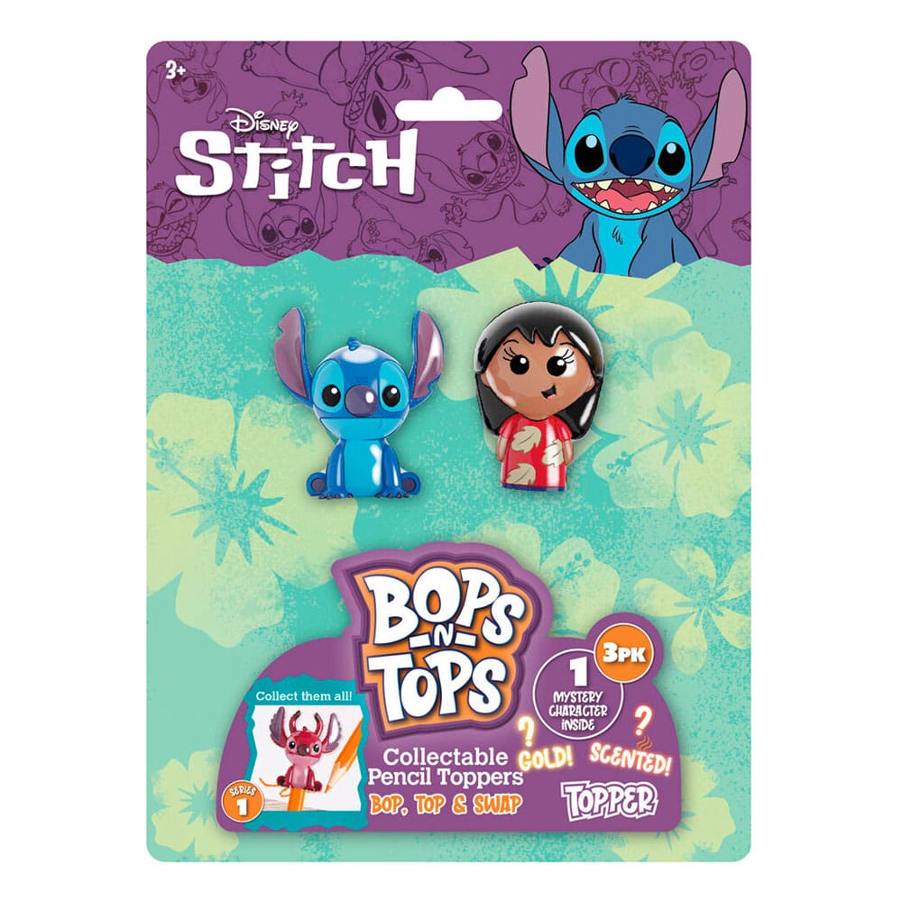 Lilo & Stitch Blister pack with 3x Figures for pens