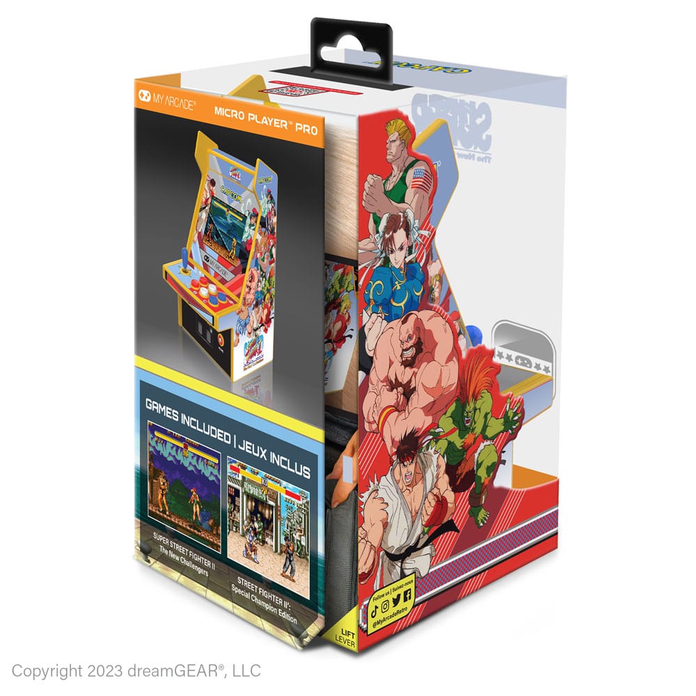 Super Street Fighter II Portable Retro Arcade Micro Player Pro 