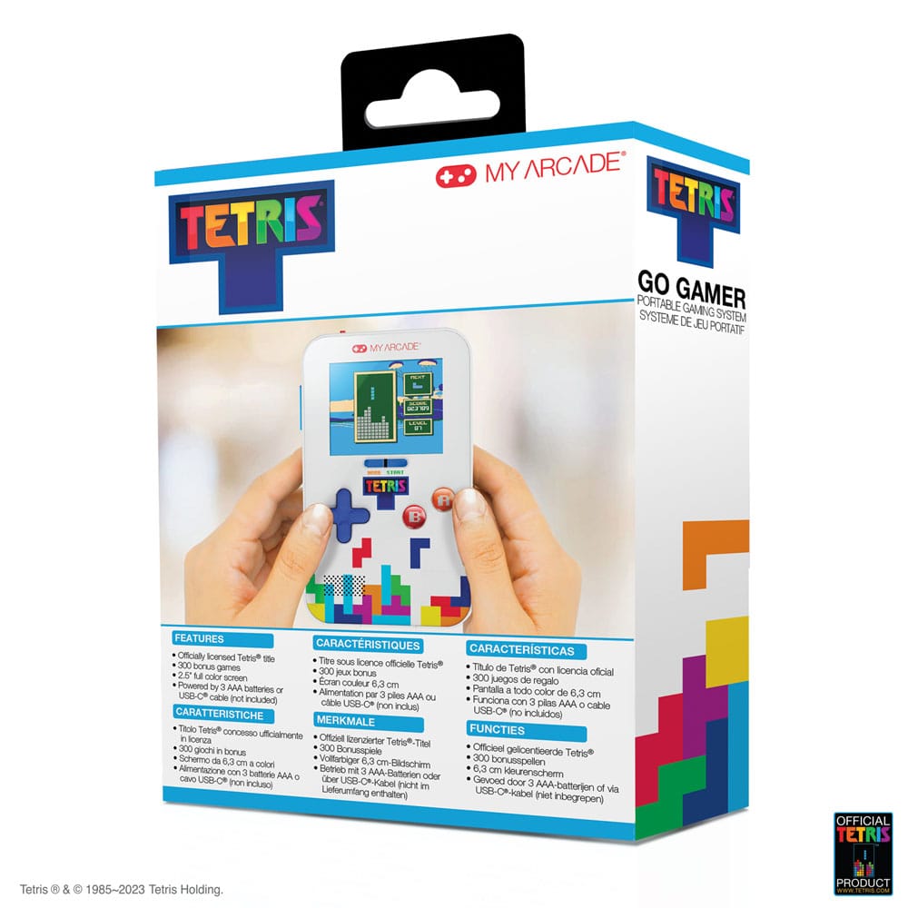 Tetris Portable Video Gaming System Go Gamer 