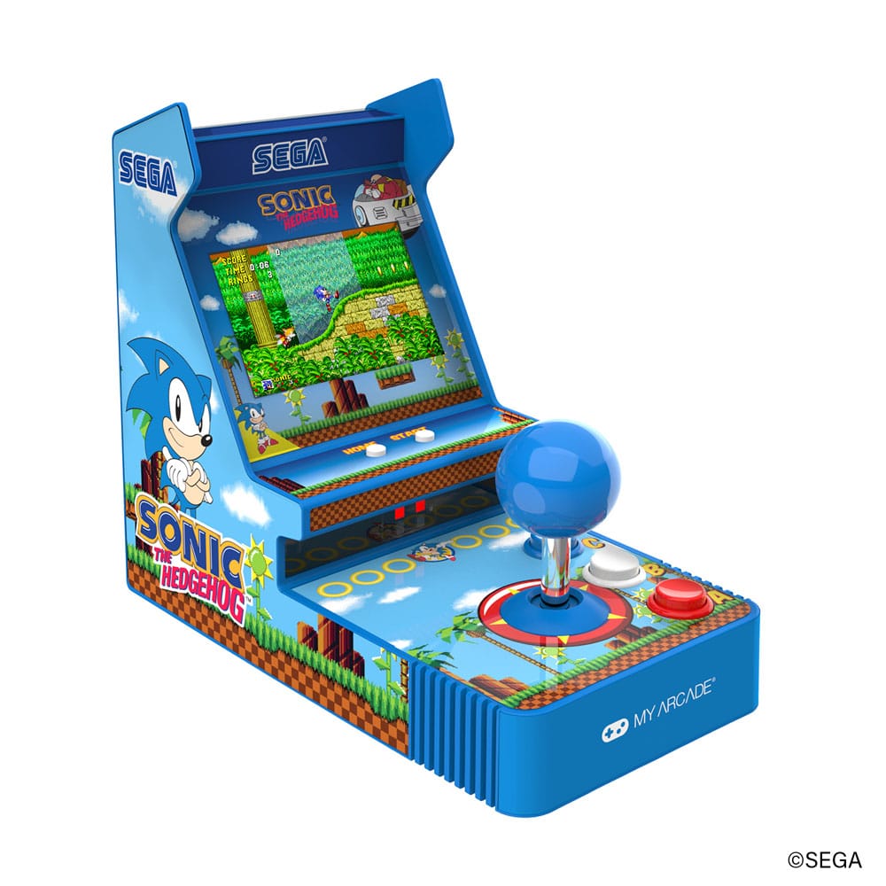 Sonic The Hedgehog Portable Retro Arcade Joystick Player 