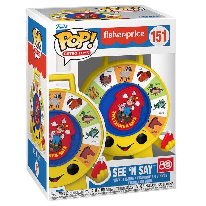 Retro Toys POP! Vinyl Figure See 'N Say 9 cm