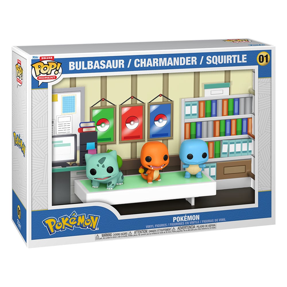 Pokémon POP Moments Deluxe Vinyl Figures Pokémon - Starters