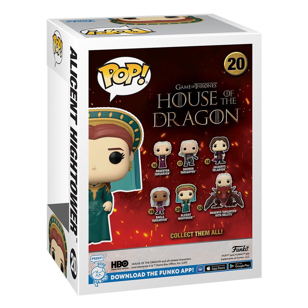 House of the Dragon POP! TV Vinyl Figure Allicent Hightower 9 cm 