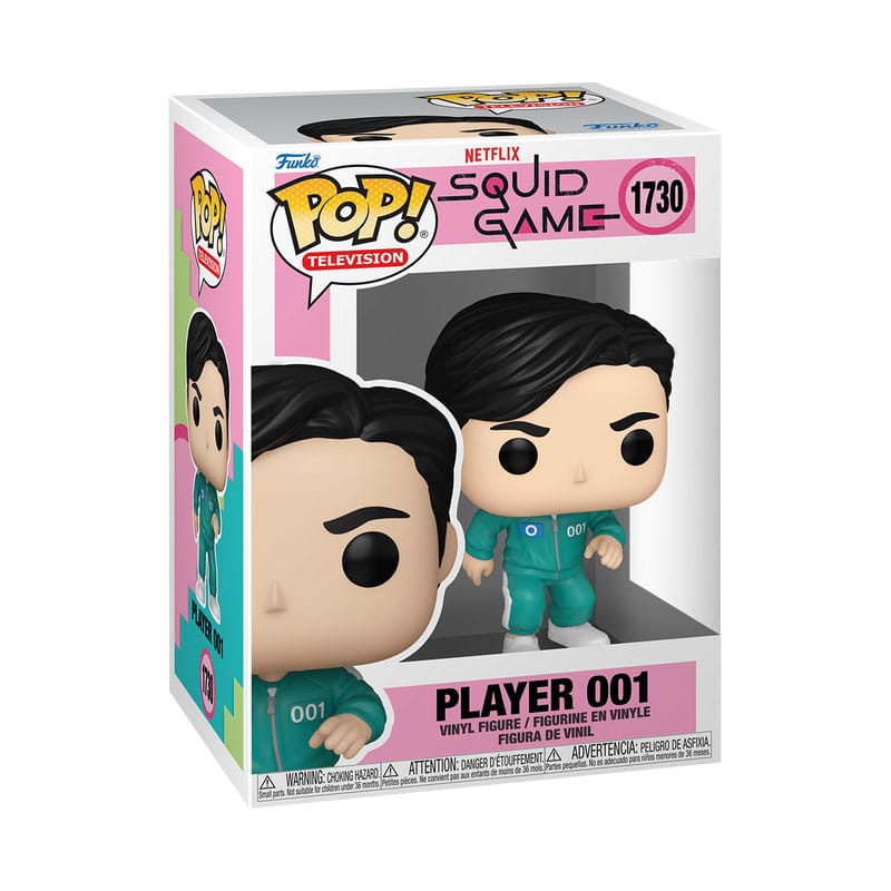 Squid Game POP! Television Vinyl Figure S3 Player 001 9 cm 