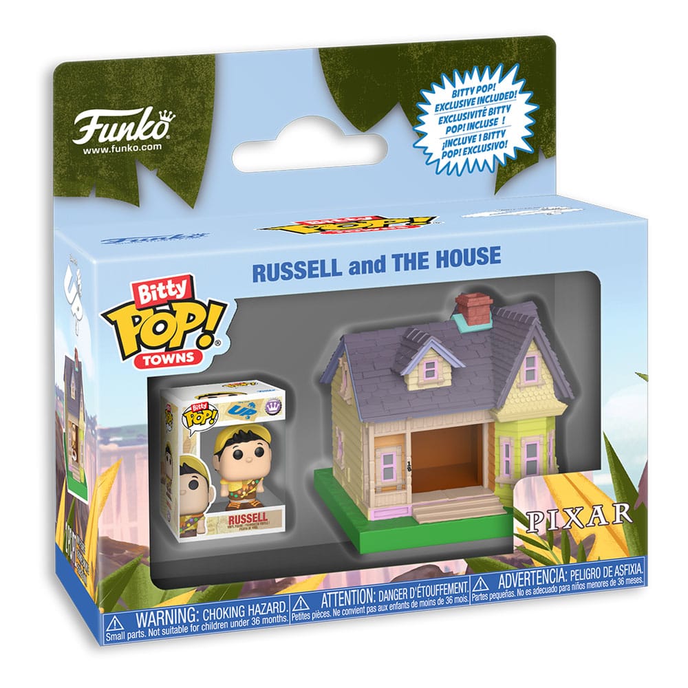 Up Bitty POP! Towns Vinyl Figure Russell and The House 