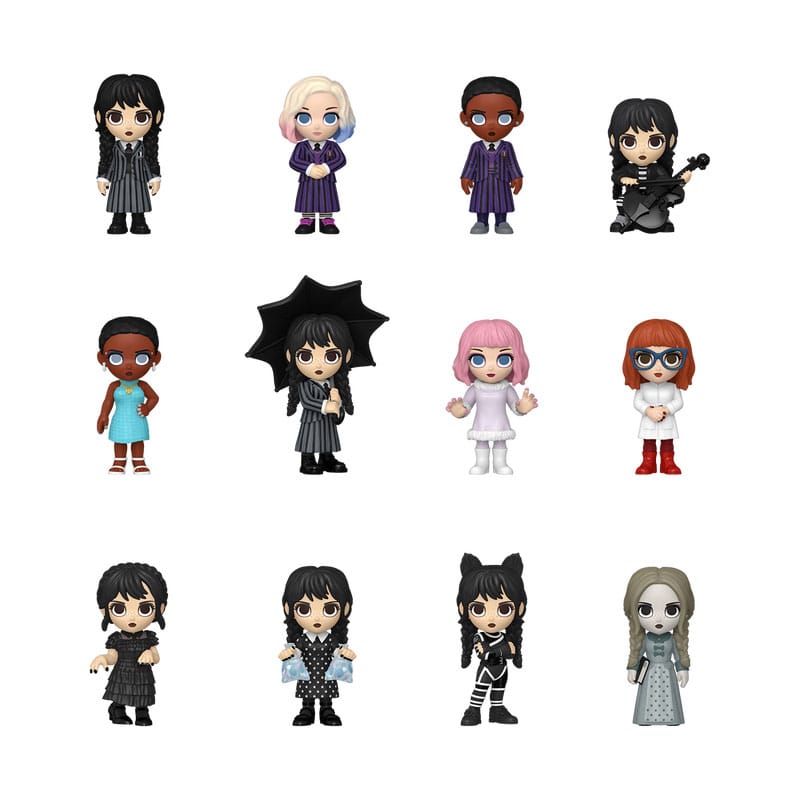 Wednesday Mini Figures PDQ 5 cm Display (12)