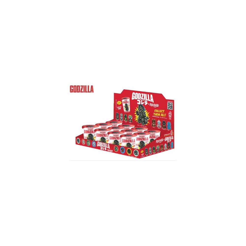 Godzilla + Rokimoto Blind Box Figures 10 cm Display (12)