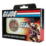 G.I. Joe Collectable Coin A Real American Hero 60th Anniversary 24k Gold Plated Limited Edition     