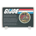 G.I. Joe Collectable Coin A Real American Hero 60th Anniversary 24k Gold Plated Limited Edition     