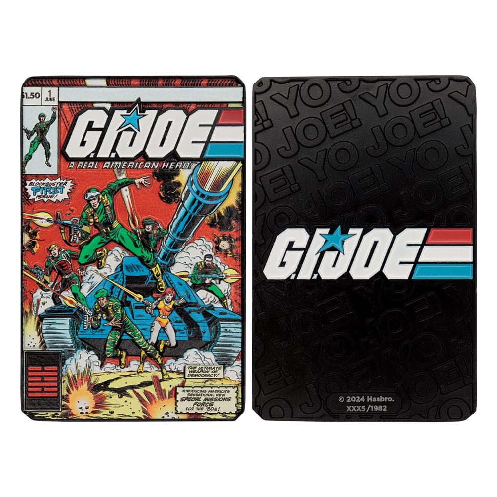 G.I. Joe Ingot A Real American Hero #1 Limited Edition 