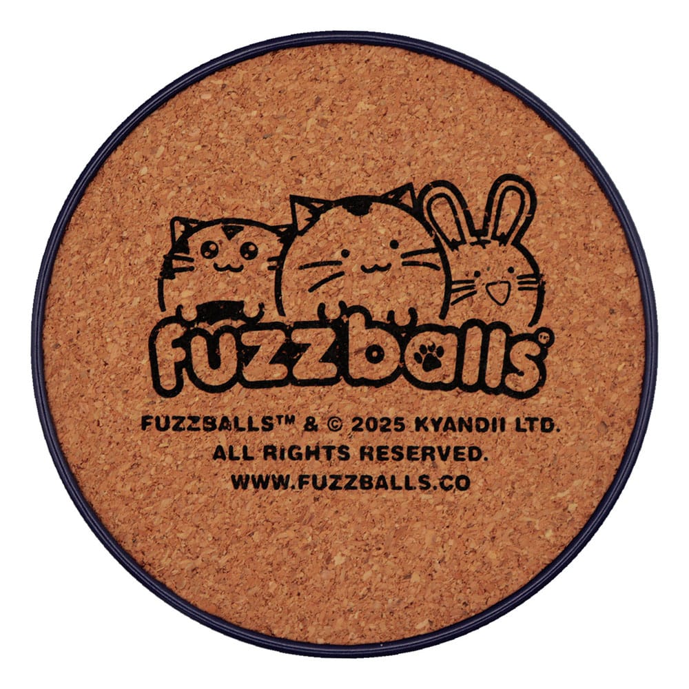 Fuzzballs Coaster 4-Pack 