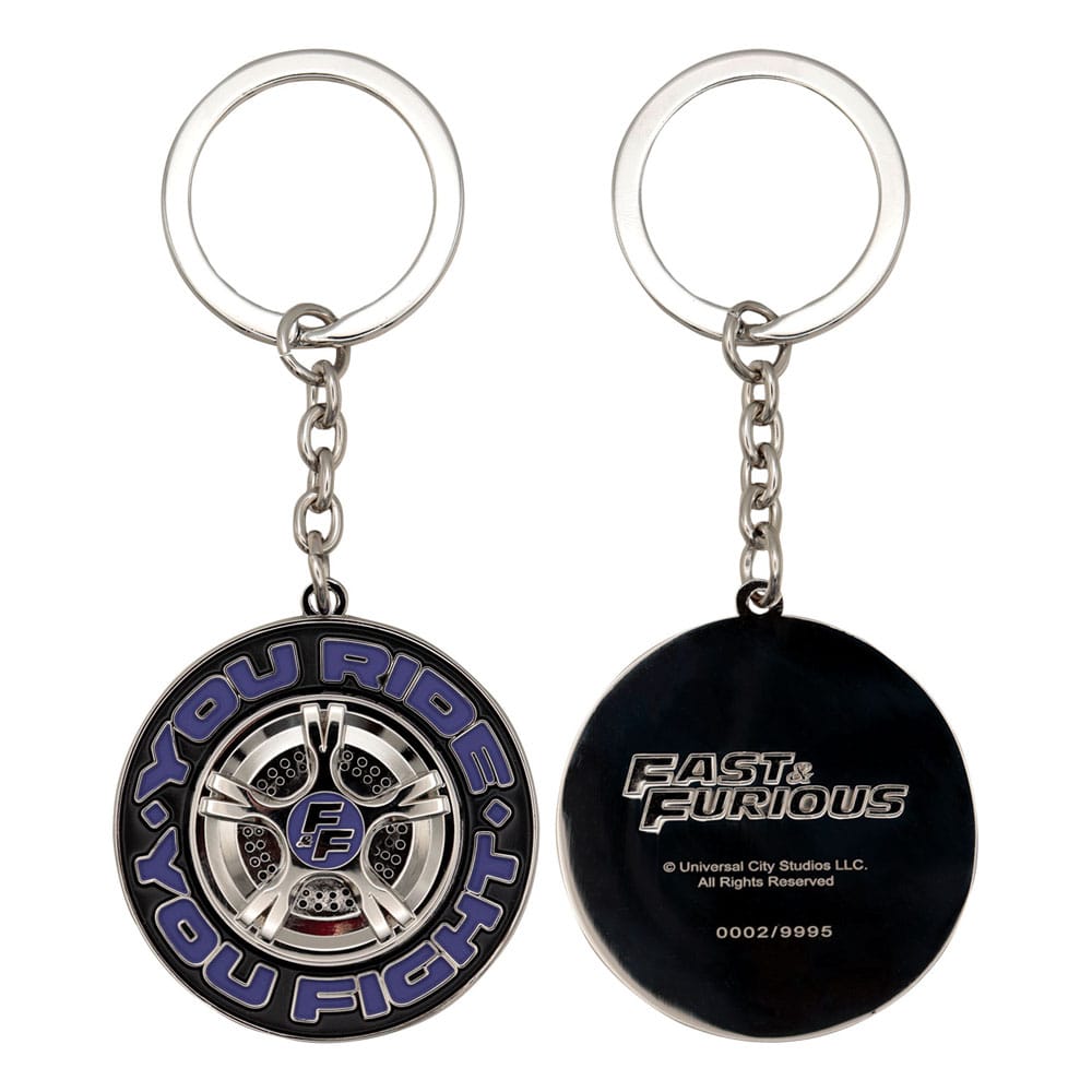 Fast & Furious Keychain You Ride You Fight Limited Edition               