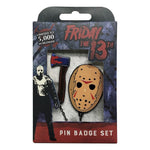 Friday the 13th Pin Badge 2-Pack 
