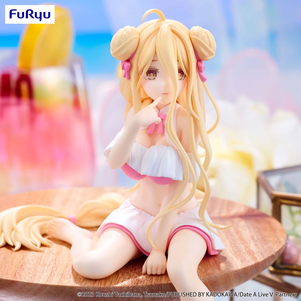 Date A Live V Noodle Stopper PVC Statue Mukuro Hoshimiya Swimsuit Ver. 13 cm 