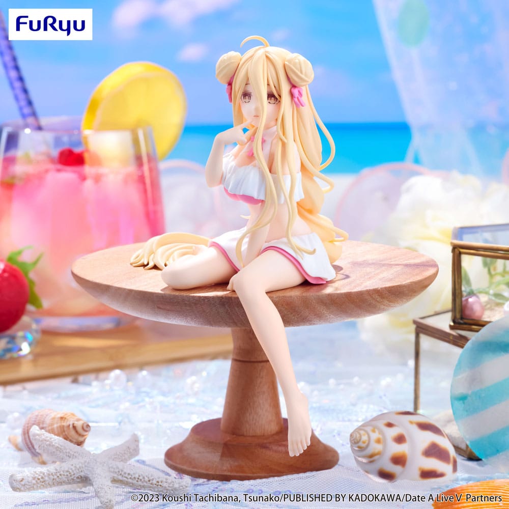 Date A Live V Noodle Stopper PVC Statue Mukuro Hoshimiya Swimsuit Ver. 13 cm 