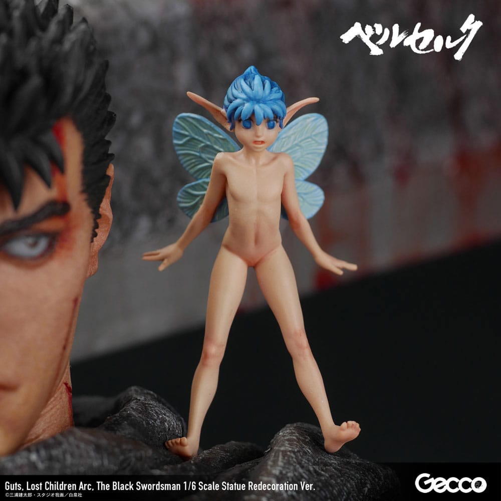 Berserk Statue 1/6 Guts Lost Children Arc The Black Swordsman Redecoration Ver. 38 cm