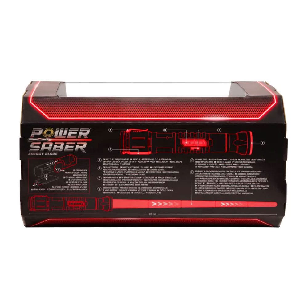 Roleplay Replica LED-Power-Saber Red 90 cm 