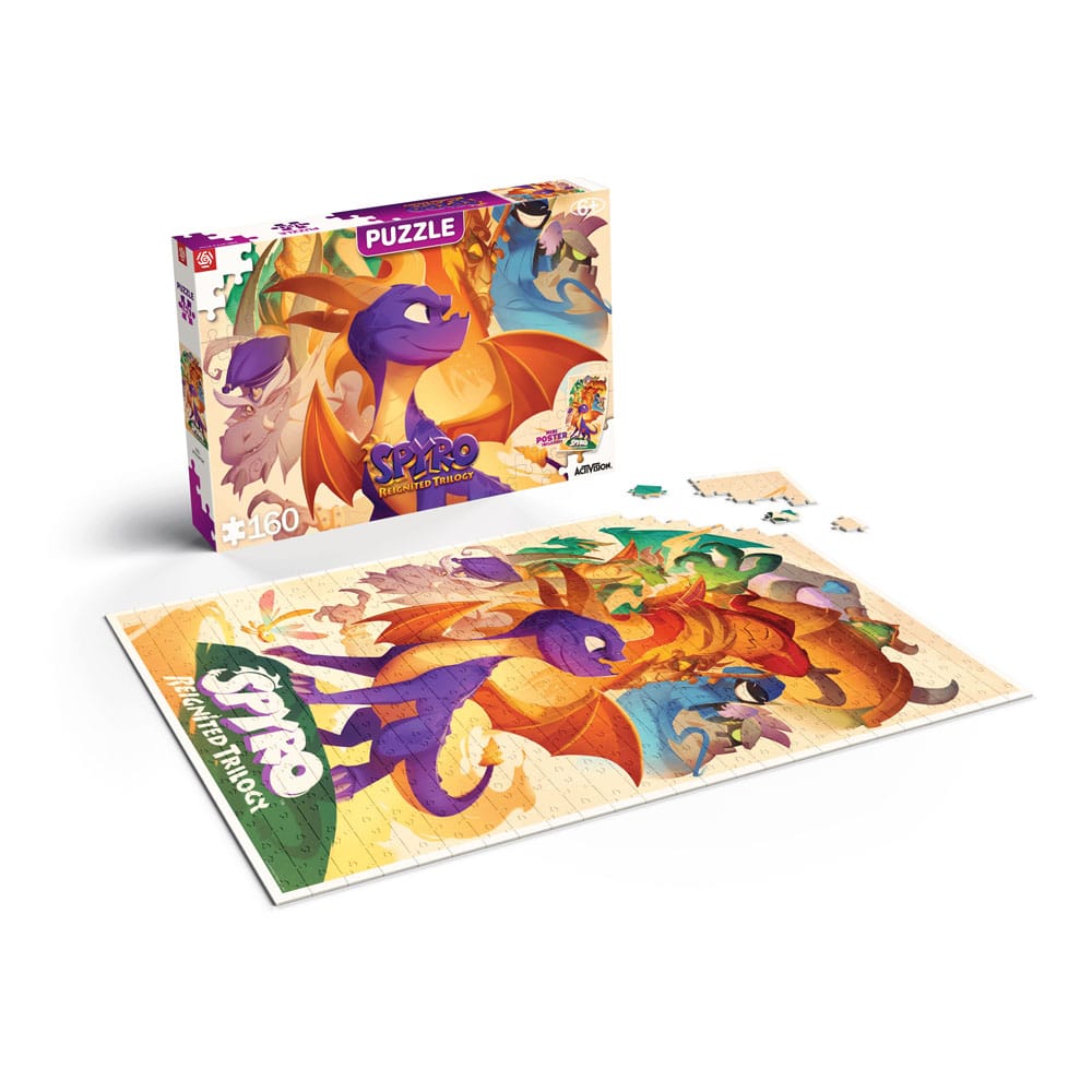 Spyro Reignited Trilogy Kids Puzzle Heroes (160 pieces) 