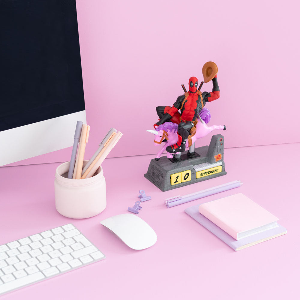 Deadpool 3D perpetual Calendar 