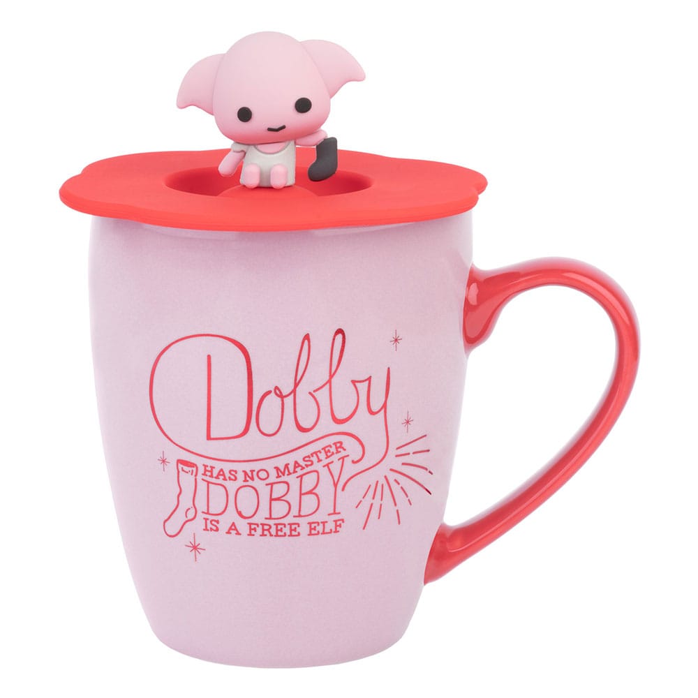 Harry Potter Mug with lid Premium Ver. Dobby 