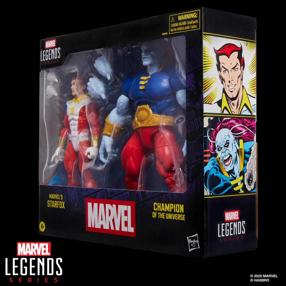 Marvel Legends Action Figure 2-Pack Marvel's Starfox & Champion of the Universe 15 cm