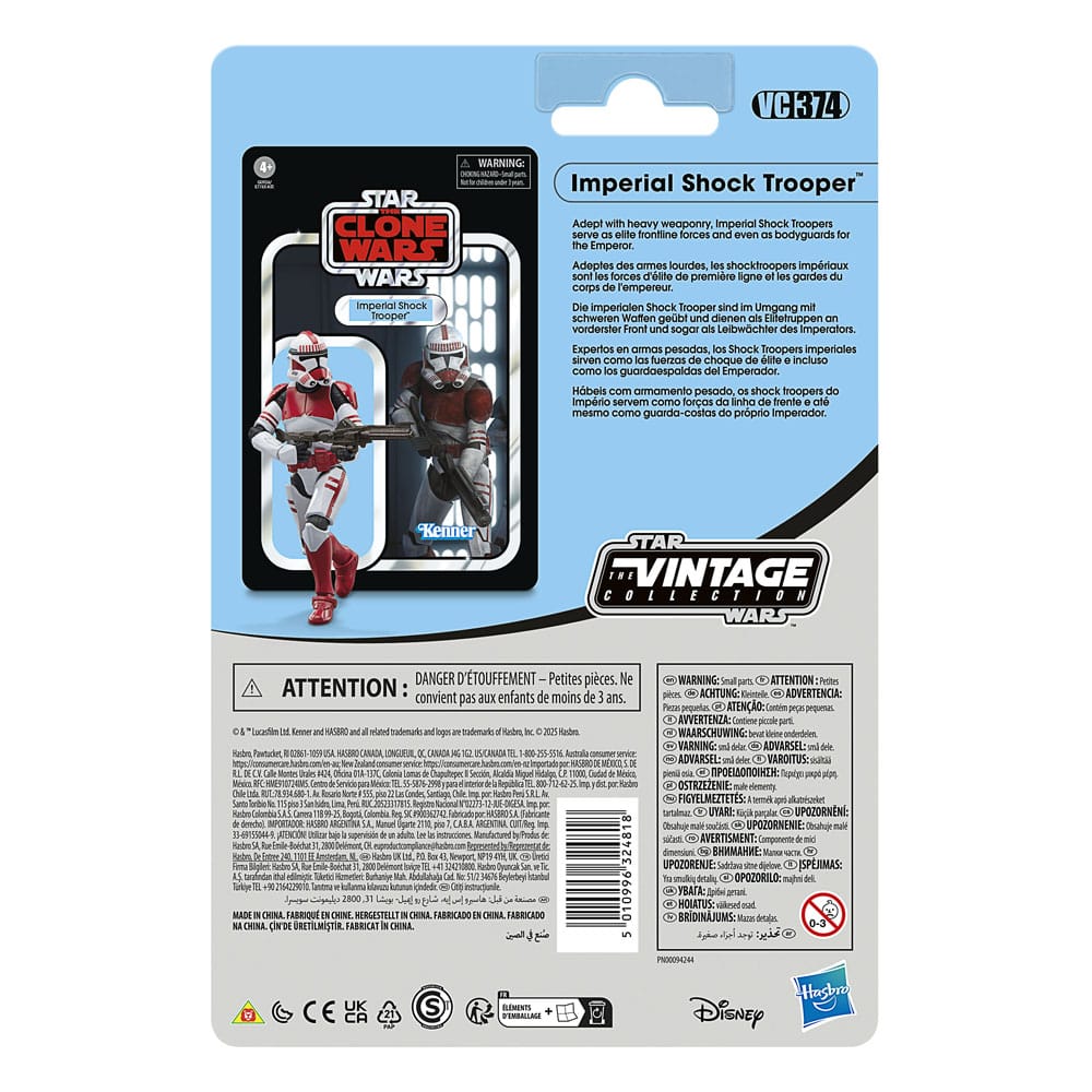 Star Wars: The Clone Wars Vintage Collection Action Figure Imperial Shock Trooper 10 cm