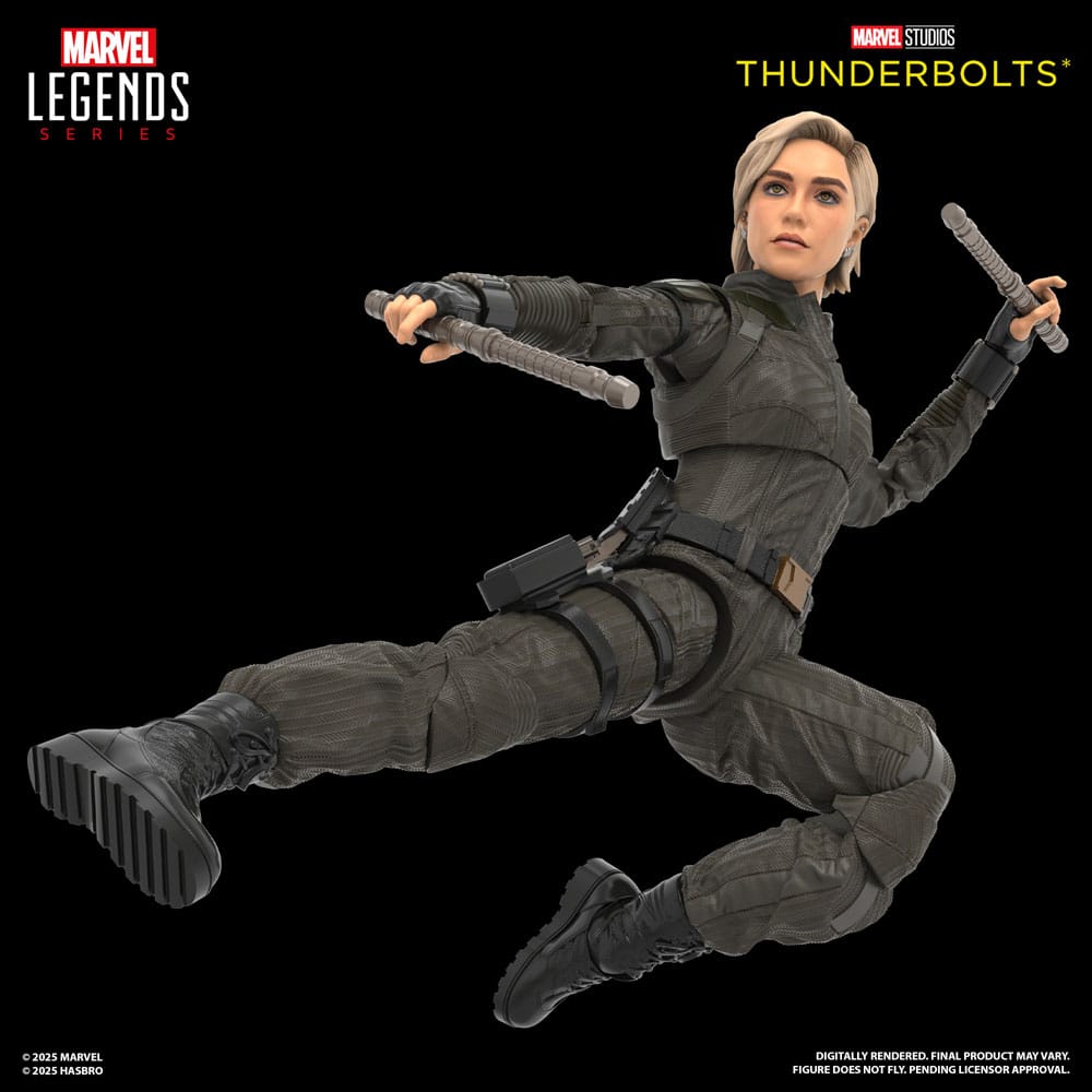 Thunderbolts Marvel Legends Action Figure 2-Pack Yelena Belova & Red Guardian 15 cm