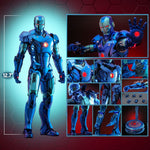 Iron Man Movie Masterpiece Diecast Action Figure 1/6 Iron Man Mark III (Stealth Mode Ver.) 2.0 Hot Toys Exclusive 33 cm