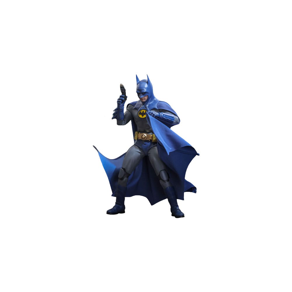 The Flash Movie Masterpiece Action Figure 1/6 Batman (Blue & Grey Suit) Limited Edition Hot Toys Exclusive 30 cm