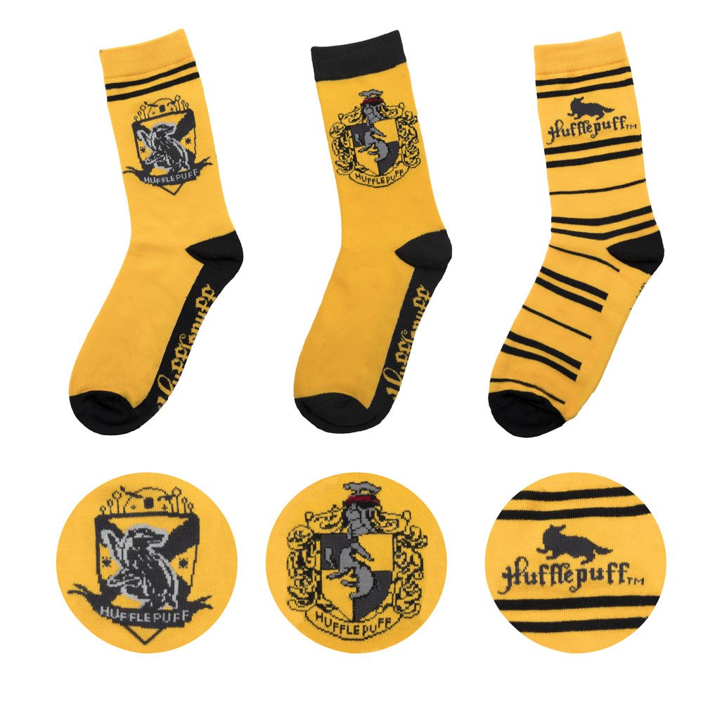 Harry Potter Socks 3-Pack Hufflepuff 