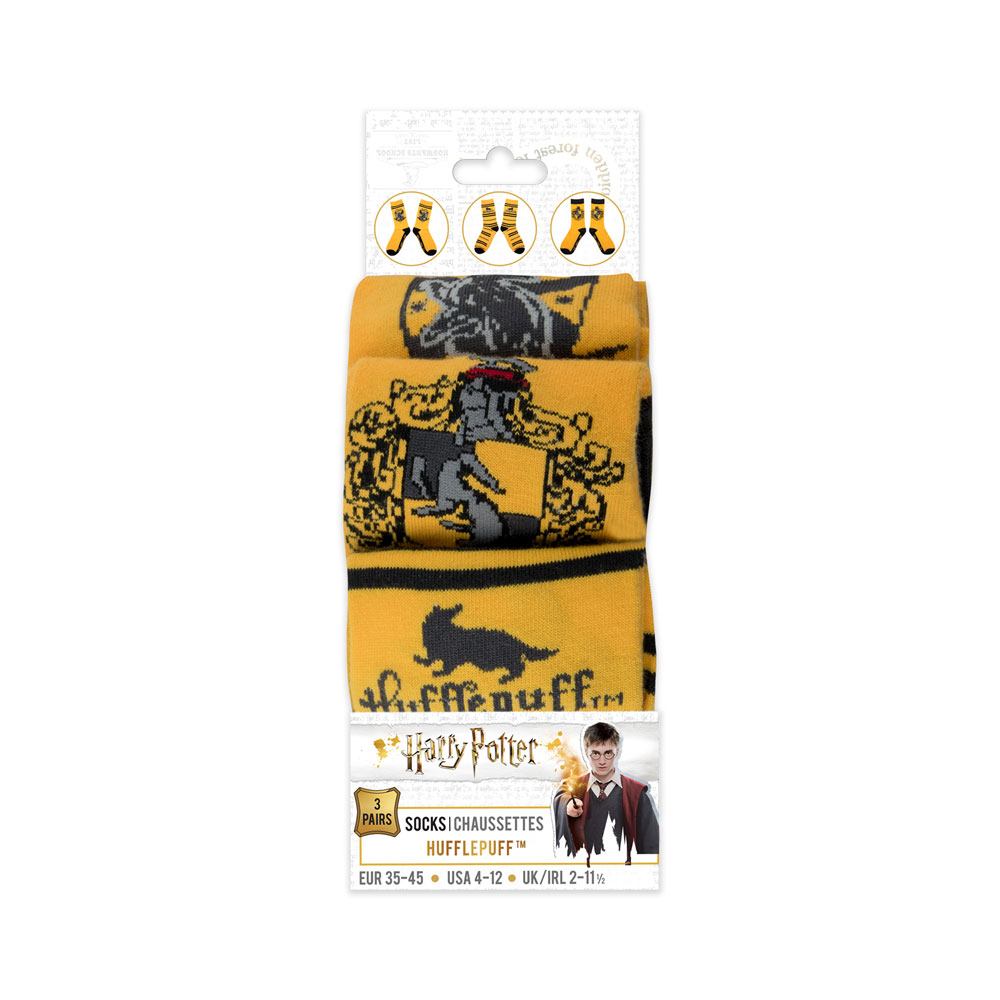 Harry Potter Socks 3-Pack Hufflepuff 