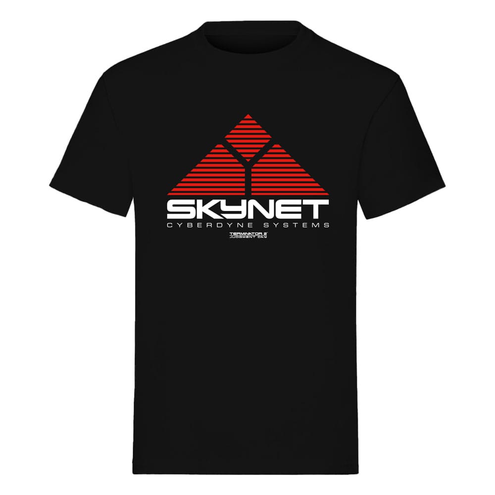 Terminator 2: Judgment Day T-Shirt Skynet Logo Size L