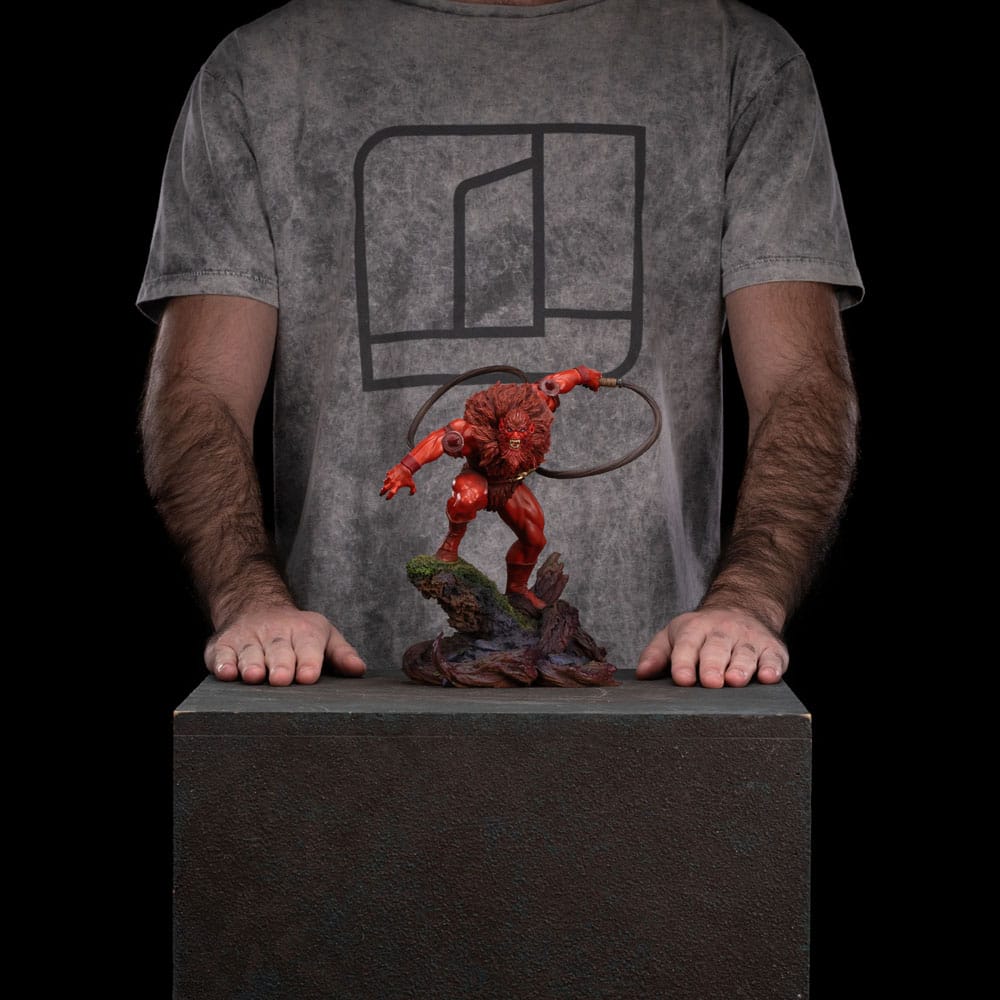 Masters of the Universe Art Scale Statue 1/10 Red Beast Man (Exclusive 2024) 23 cm   