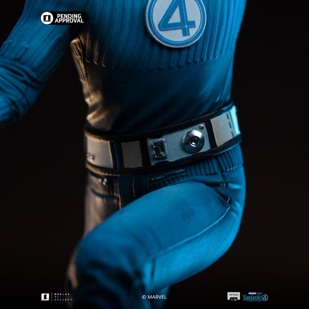 Fantastic Four Art Scale Statue 1/10 Mr. Fantastic and H.E.R.B.I.E 26 cm              