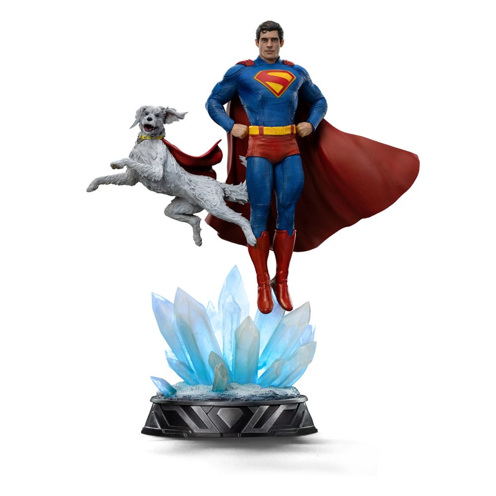 Superman Legacy Art Scale Statue 1/10 Superman & Krypto 32 cm              