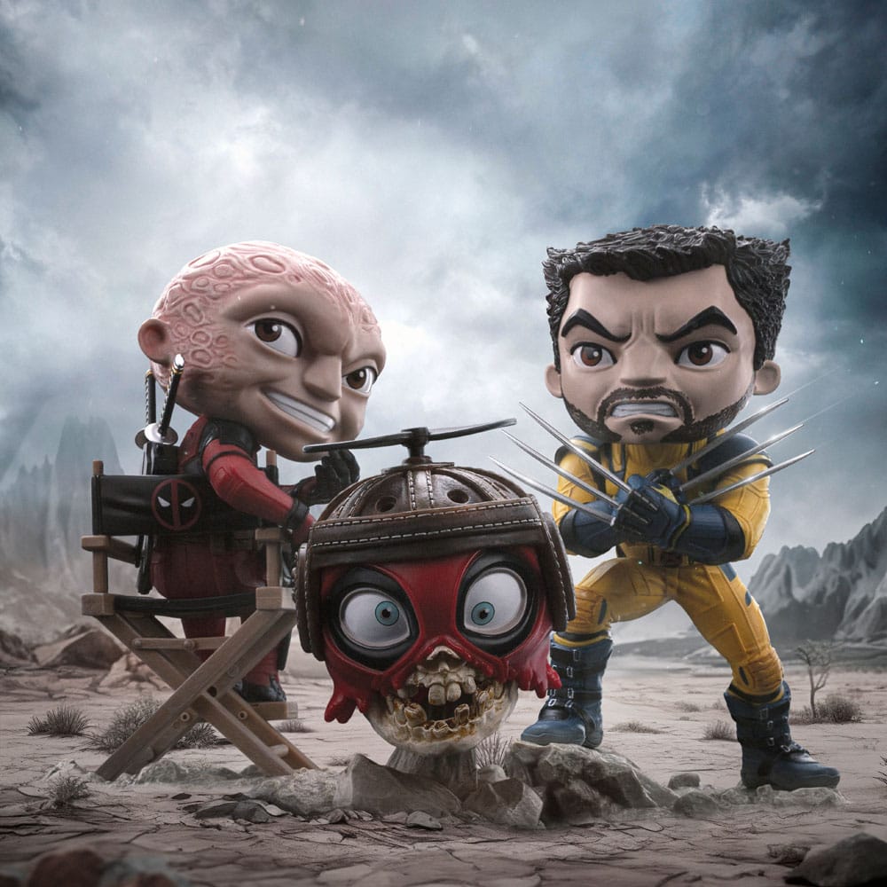 Deadpool & Wolverine Mini Co. PVC Figure Deadpool Unmasked 13 cm 