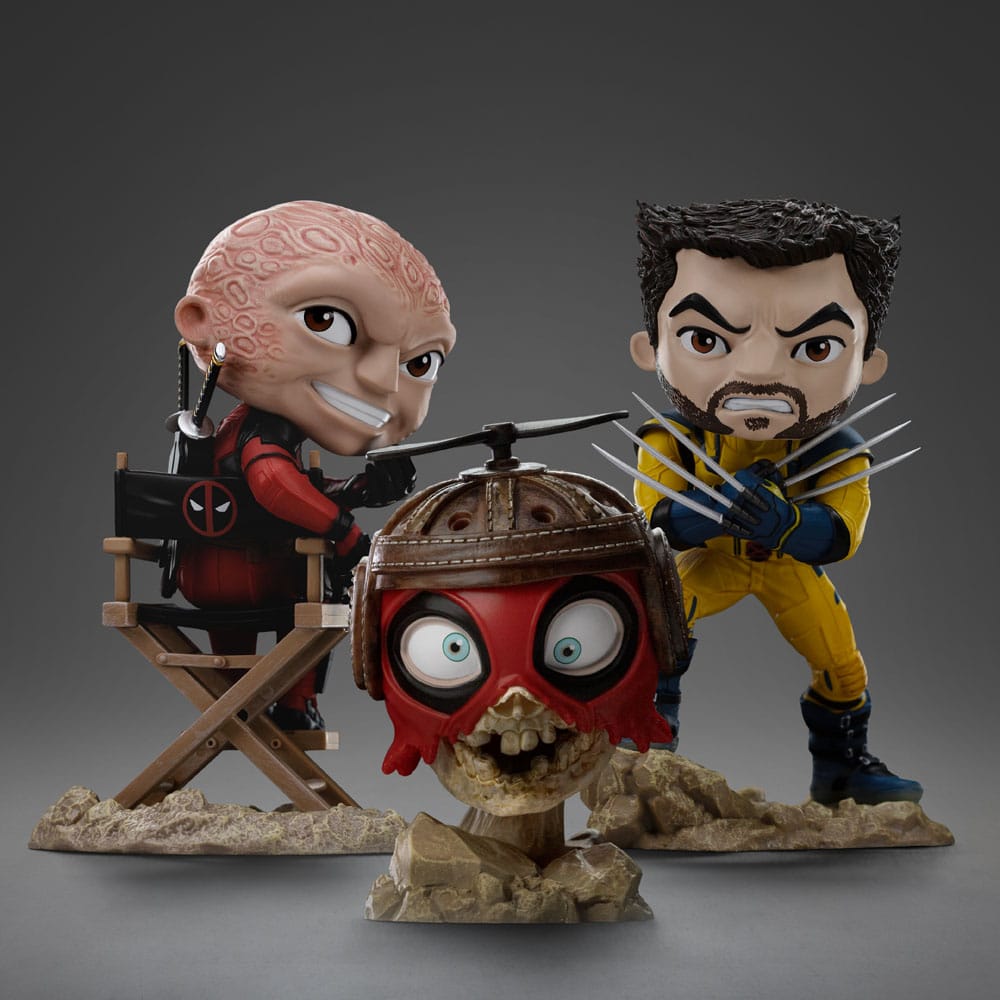 Deadpool & Wolverine Mini Co. PVC Figure Deadpool Unmasked 13 cm 