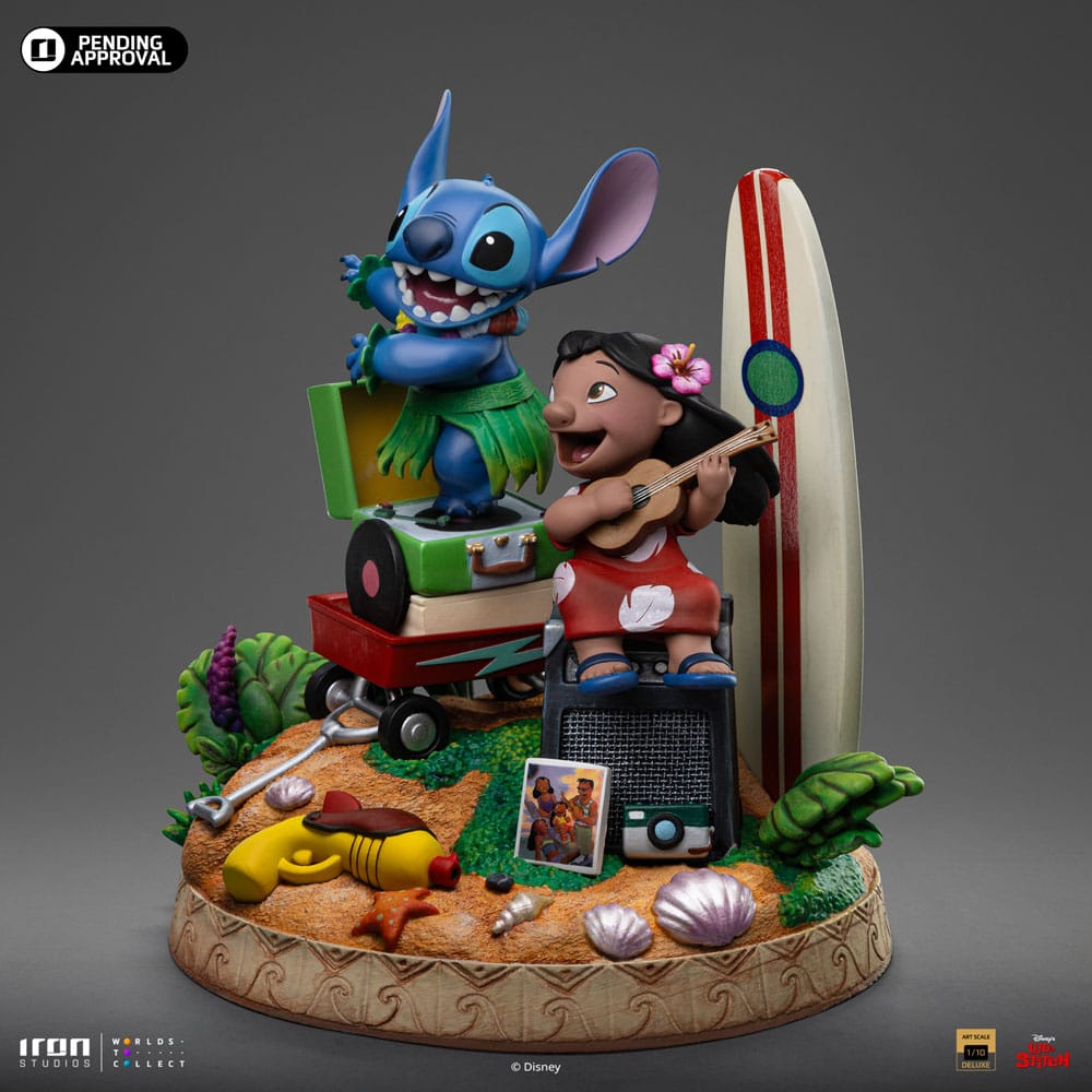 Lilo & Stitch Deluxe Art Scale Statue 1/10 Lilo & Stitch 20 cm  