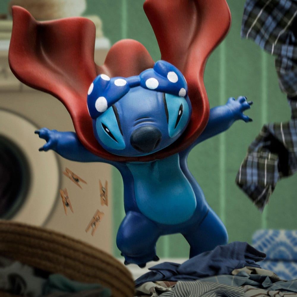 Lilo & Stitch Art Scale Statue 1/10 Stitch Laundry 19 cm  