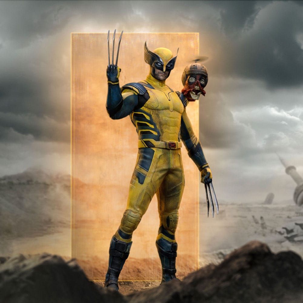 Deadpool 3 Art Scale Statue 1/10 Wolverine & Headpool 22 cm  