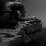Teenage Mutant Ninja Turtles Art Scale Statue 1/10 Leonardo Black and White Variant 26 cm heo exclusive