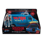 Stranger Things World Of Figure & Vehicle Vehicle with ActionFigure The Squawk van Playset with Steve  