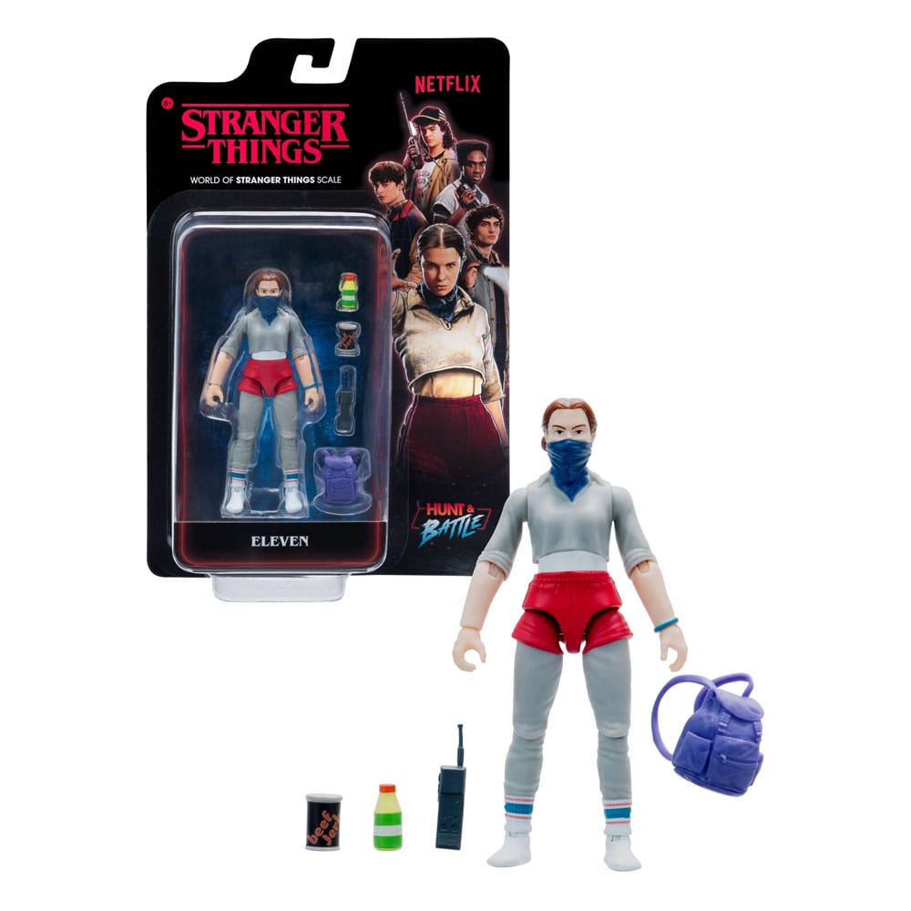 Stranger Things World Of Core Figures  Action Figure Eleven #2 with Accy 10 cm         