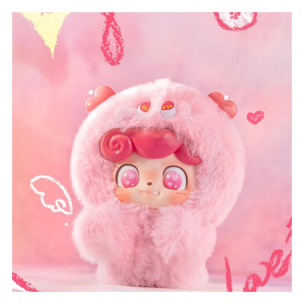 QKid: Emotional Hairy Monsters Series Blind Box Figure 12 - 14 cm Display (6)