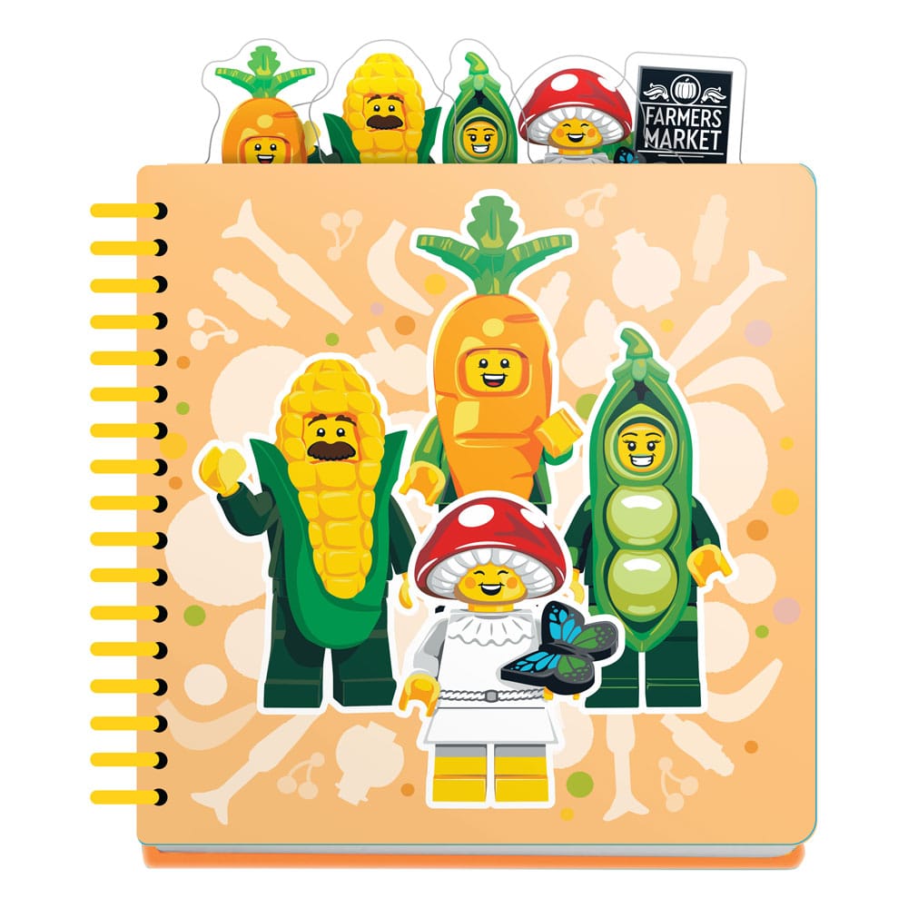 LEGO MiniFigures Tab-Notebook Farmers market