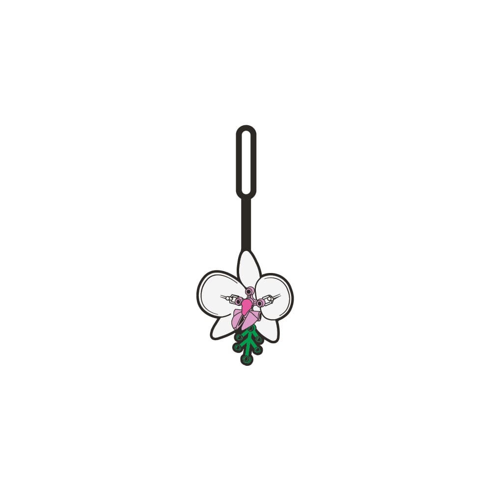 LEGO Luggage tag Botanicals Orchidee 10 cm   