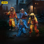 Zombie Dark Source Action Figures 4-Pack Biochemical Lab Team 8 cm