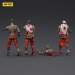 Zombie Dark Source Action Figures 4-Pack Mechanic Team 8 cm