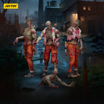 Zombie Dark Source Action Figures 4-Pack Mechanic Team 8 cm